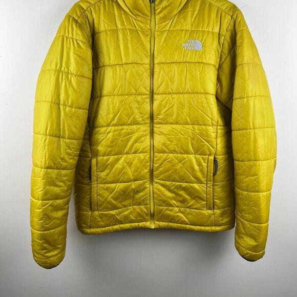 The North Face Men’s Micro Puffer Liner Jacket Mustard Size S - Picture 1 of 9